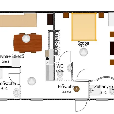 A Bejárat Apartamento *